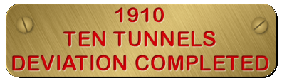 1910 Ten tunnels completed