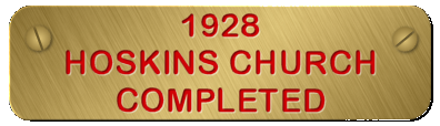 1928 Hoskins Chruch Completed