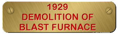 1929 Demolition of Blast Furnace